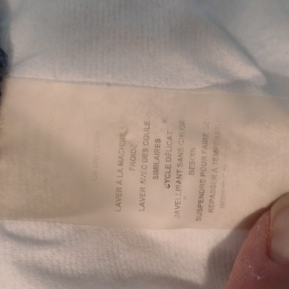 Margaret O'Leary Women's Blue Ribbed Knit 100% Cotton Pullover Sweater Med EUC - Picture 6 of 6